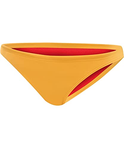 TYR Damen Solids Classic Bikini BAS Swim Suit, orange, L von TYR