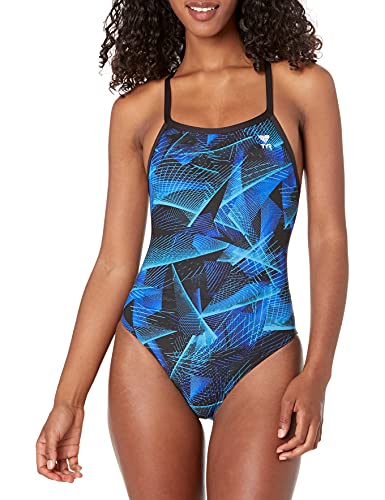 TYR Damen Swim Suit AXIS Diamondfit, bleu, 30, DAX7A von TYR