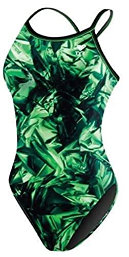 TYR Freeze-Frame-Badeanzug für Damen, Damen, DFFR1A-310-GREEN-40, grün, 40 -Inch von TYR