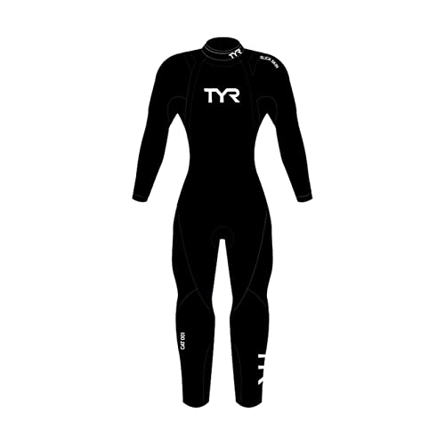 TYR Herren Men's Hurricane Wetsuit Cat 1 Badeanzug, schwarz, Small von TYR