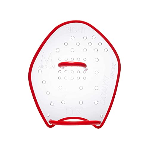 TYR Other Catalyst Stroke Training Paddles XS Sporting Goods, Red von TYR