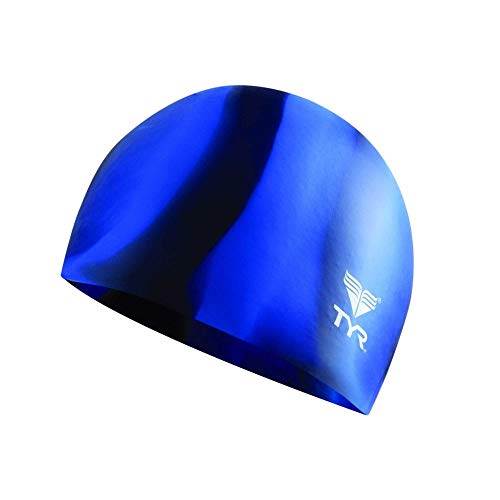 TYR Multi Silicone Cap, Blau von TYR