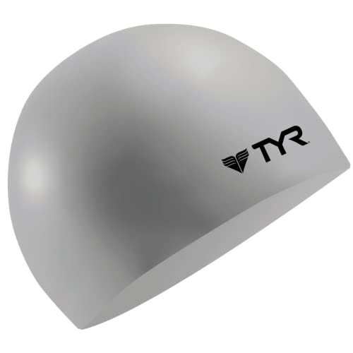 TYR Silicon Cap No Wrnkl, Silver, one Size von TYR