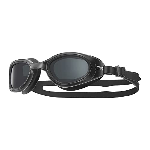 TYR Special Ops 2.0 Polarized Adult Fit Swim Goggle (Black) von TYR