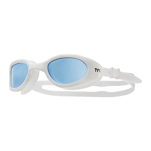 TYR Special Ops 2.0 Polarized Adult Fit Swim Goggle (White) von TYR