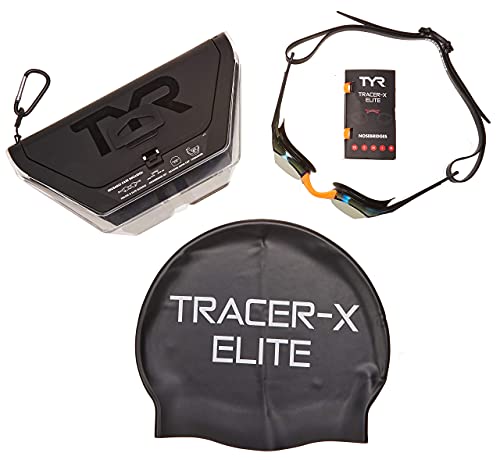 TYR Tracer X Elite Rennbrille, Gold/Orange von TYR
