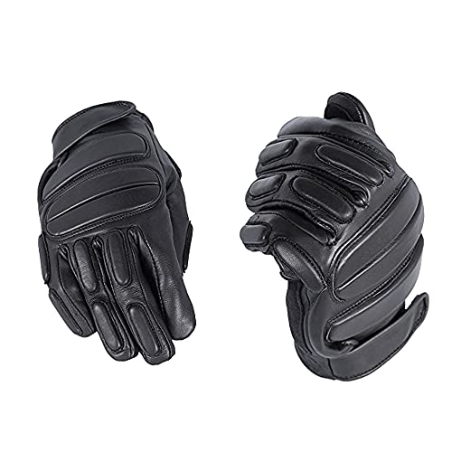 TacFirst Einsatzhandschuhe SEK 1 H006, 360° schnitthemmende Polizei, Security Handschuhe, Schwarz, 4XL von TacFirst