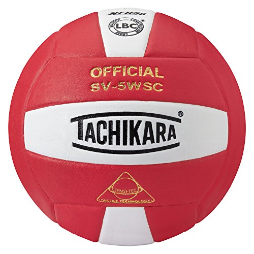 Tachikara Composite SV-5WSC Volleyball rot/weiß (EA) von Tachikara