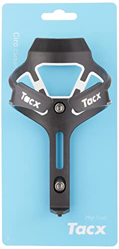 Tacx Unisex-Adult T6500.24 Flaschenhalter Ciro, Weiß, Uni, Bianco, Einheitsgröße von Tacx