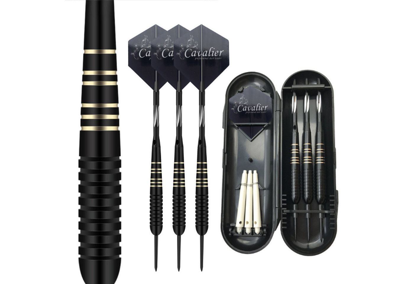 Tadow Dartpfeil Soft Darts Set,bunte elektronische Dartnadel,inkl. Schutzhülle, Dartpfeilset mit Spitze von Tadow