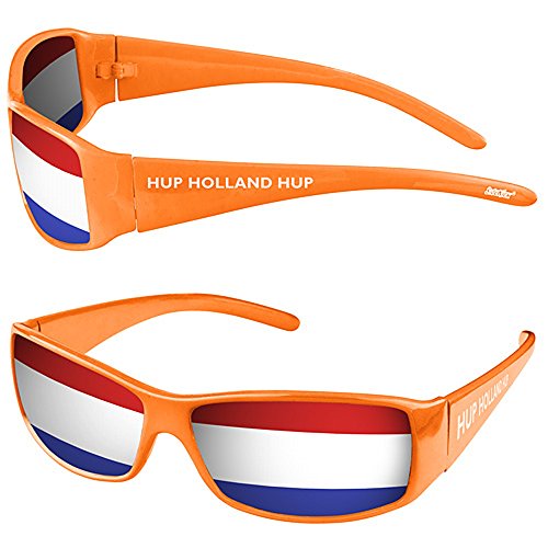 Taffstyle® Fanartikel Sonnenbrille Fan Brille zur Fussball Weltmeisterschaft WM & EM Europameisterschaft 2016 Länder Flagge Style - Niederlande von Taffstyle