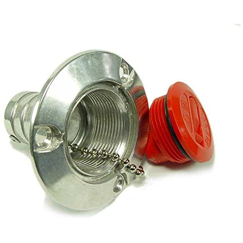 EINFUELLSTUTZEN 38MM DIESEL ROT von Talamex