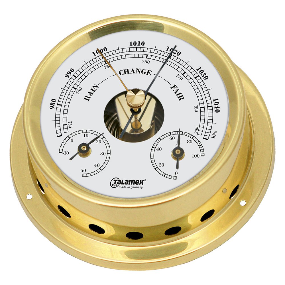 Talamex Barometer/thermometer/hygrometer 125 Mm Golden von Talamex