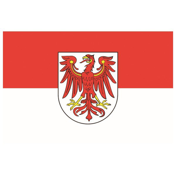 Talamex Brandenburg Rot,Weiß 60 x 90 cm von Talamex