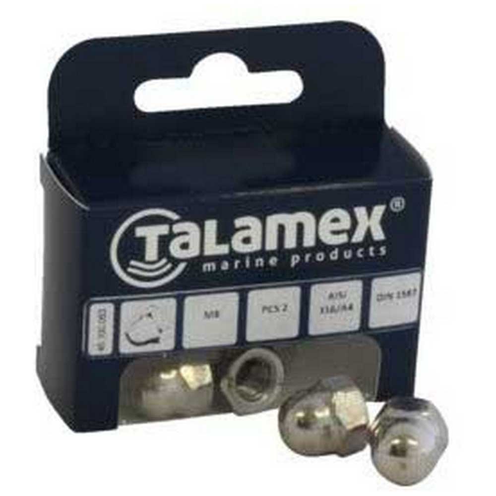 Talamex Hexagon Cap Nut 6 Units Silber 4 mm von Talamex