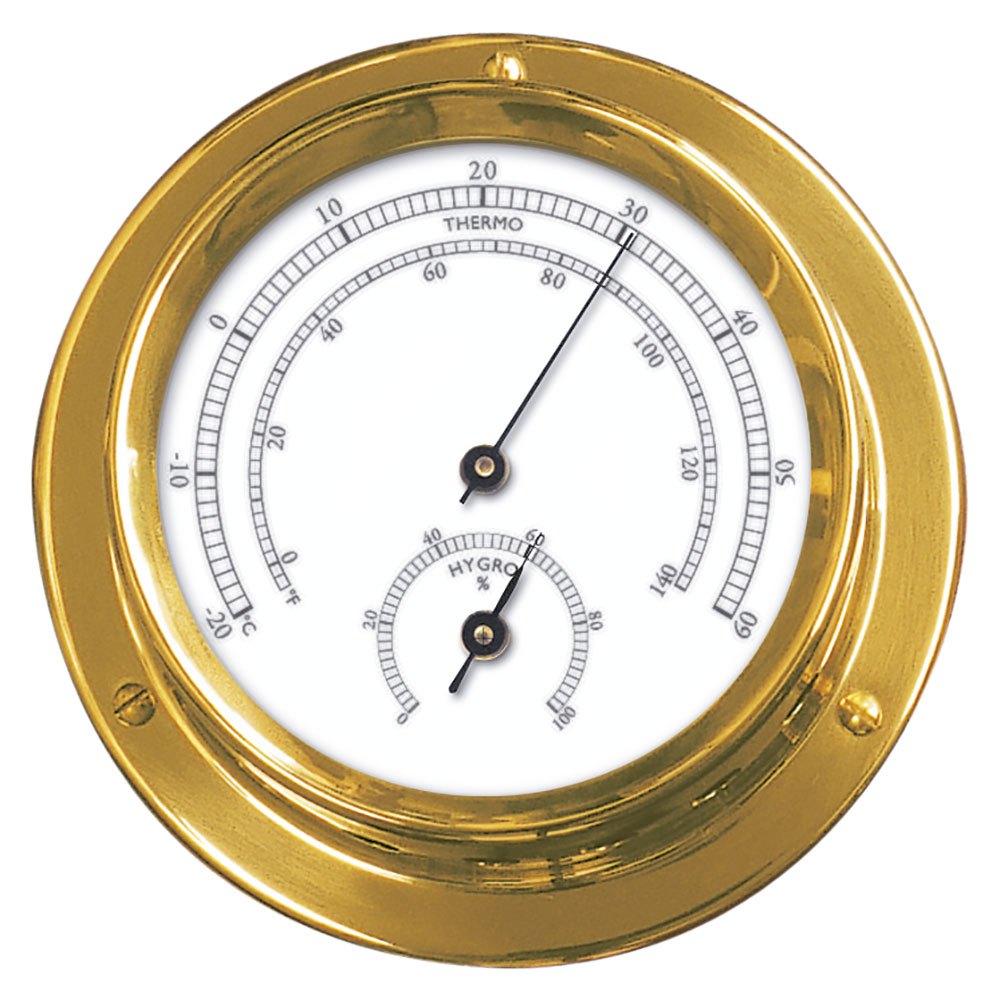 Talamex Thermometer/hygrometer 110 Mm Golden von Talamex
