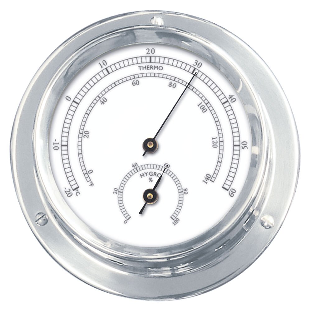 Talamex Thermometer/hygrometer 110 Mm Silber von Talamex