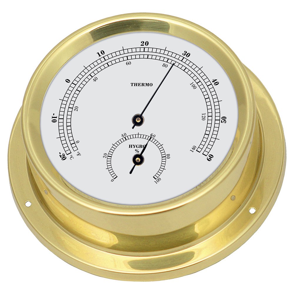 Talamex Thermometer/hygrometer 125 Mm Golden von Talamex