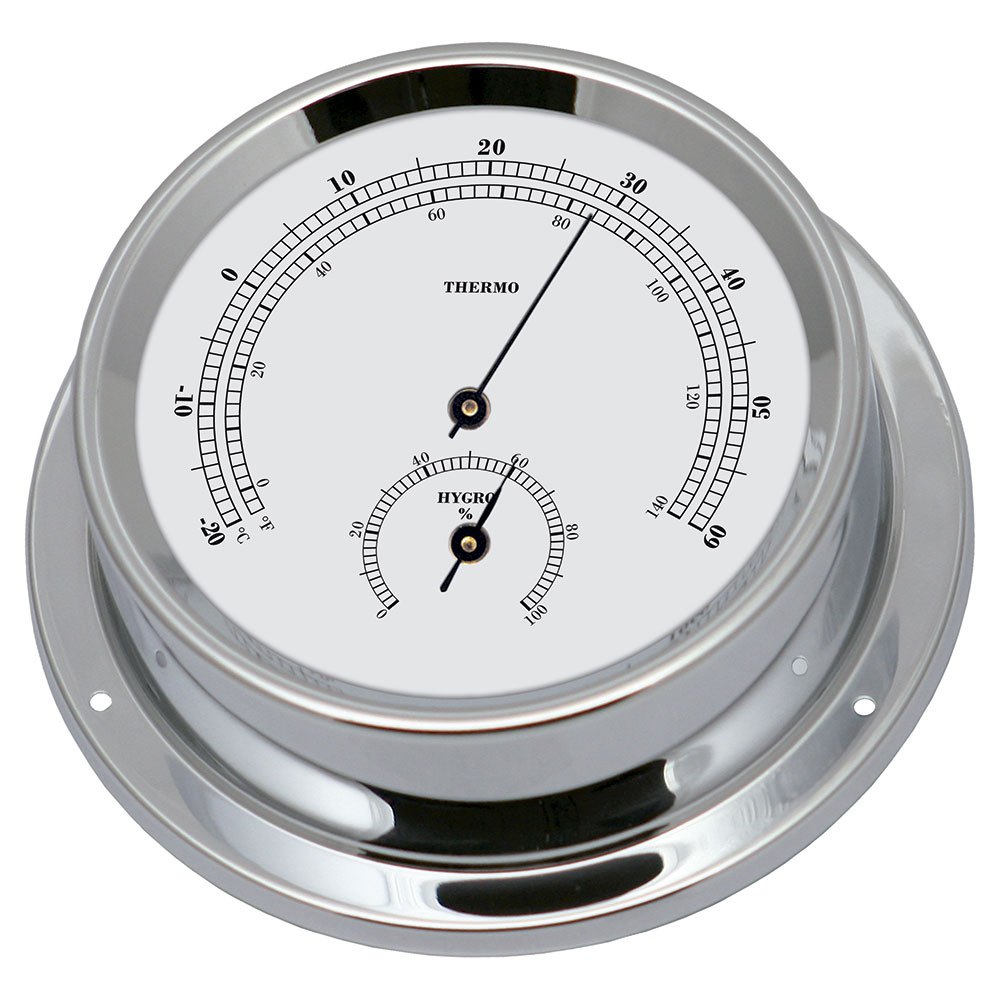 Talamex Thermometer/hygrometer 125 Mm Silber von Talamex