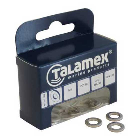 Talamex Washer 6 Units Grau 4 mm von Talamex