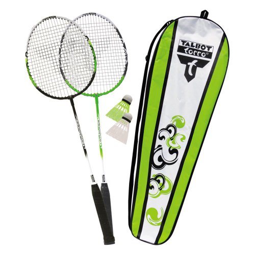 New Sports Talbot Torro Badminton-Schläger Outdoor Spiel-Attacker Komplett-Set von Talbot Torro