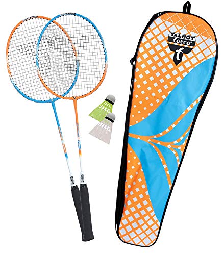Talbot Torro Premium Badmintonschläger Optionen (2 Spieler, 4 Spieler & Familien-Optionen) (Attacker 2 Spiel) von Talbot Torro