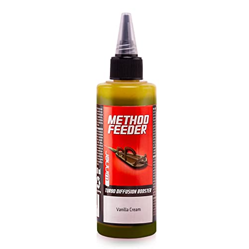Tandem Baits Karpfen Futter Angelfutter Attraktor Method Feeder Diffusion Turbo Booster 100 ml Vanillecreme von Tandem Baits