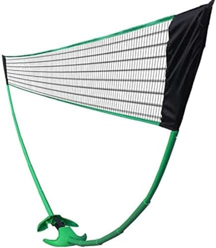Tragbares Tennis-Badminton-Netz, Tennis-Volleyball, höhenverstellbares Badminton- und Tennis-einfaches zusammenklappbares mobiles Tennisnetz, geeignet für Outdoor, Parks, Spielplätze usw. von TaoTaoFBA