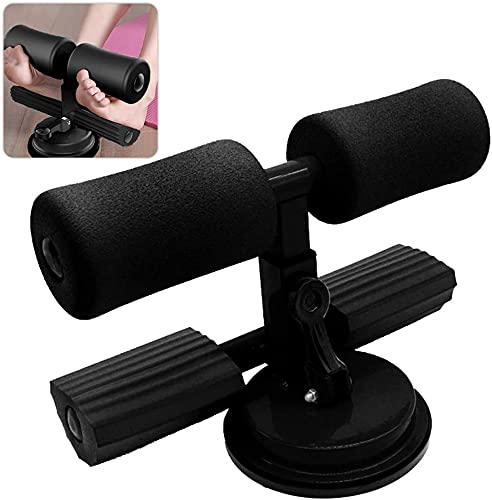 Portable Sit Up Bar, Taozoey Sit Up Assistant, Sit-Up Aids, Sit-Up Hilfen, Sit-Up Bar Accessories, Adjustable Sit Up Bar, Multifunktionale Training Abdominal Muscles (Schwarz) von Taozoey