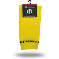 TAPEDESIGN Tubes Fußball Sleeve-Stutzen gelb von TapeDesign