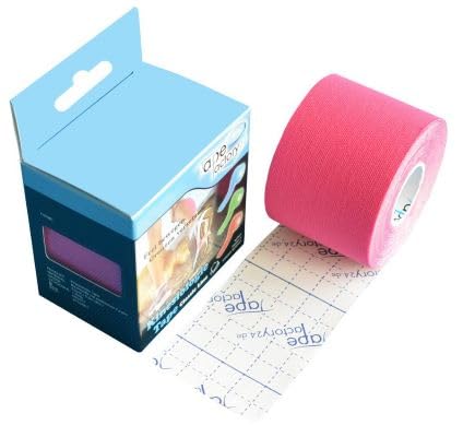 Tapefactory24 Classic Line Kinesiologie Tape 5cm x 5m pink von Tapefactory24