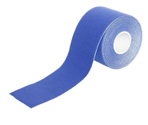 Tapefactory24 BLAU - 1 Rolle Premium KINESIOLOGIE Tape 5 cm x 5 m BLAU - DAS ORIGINAL universelles Spitzenprodukt aus Baumwolle - sehr leistungsstark - Das Original (Marine) von Tapefactory24