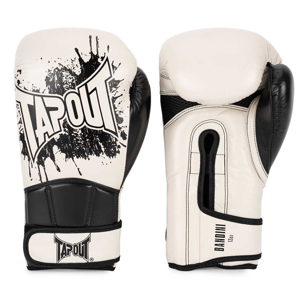 Tapout Bandini Leather Boxing Gloves Beige 10 oz von Tapout