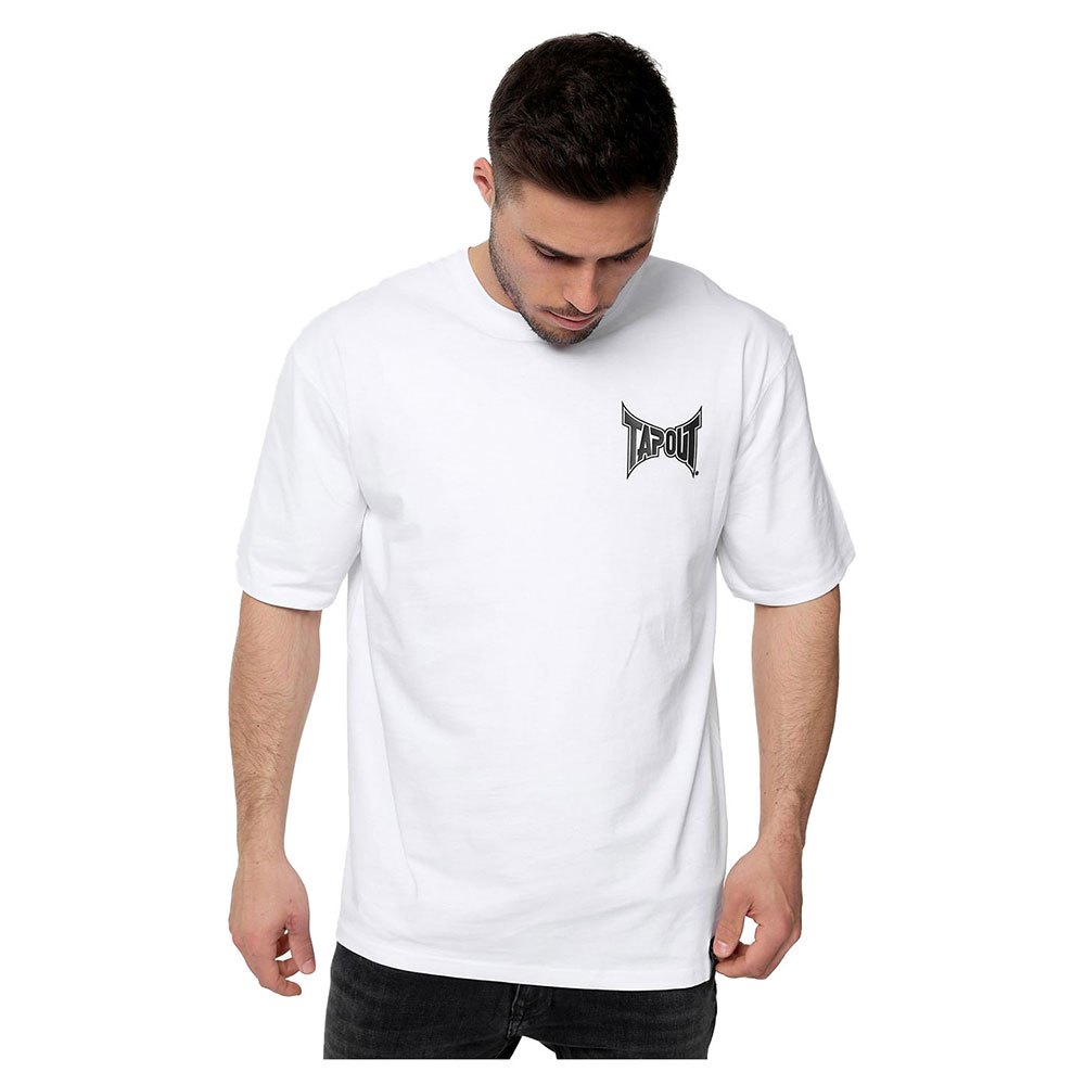 Tapout Creekside Short Sleeve T-shirt Weiß L Mann von Tapout