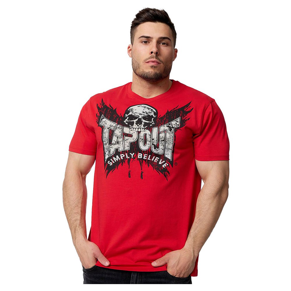 Tapout Creston Short Sleeve T-shirt Rot 3XL Mann von Tapout