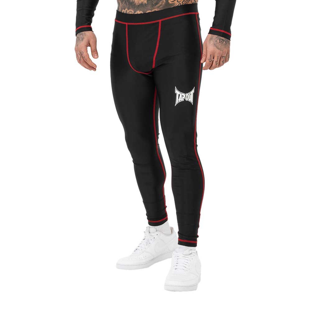 Tapout Grainstone Leggings Schwarz M Mann von Tapout