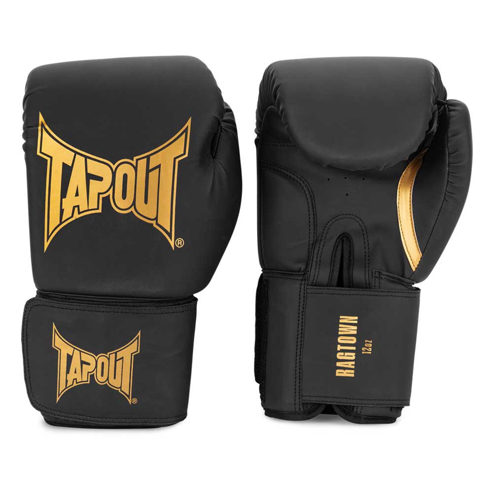 Tapout Ragtown Artificial Leather Boxing Gloves Schwarz 16 oz von Tapout