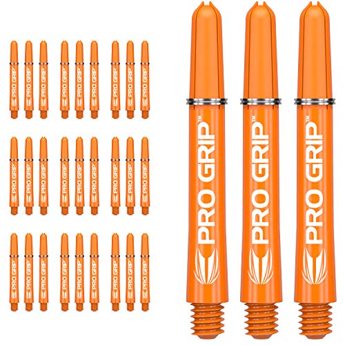 Target Darts 10 x Sätze of Orange Pro Grip Dartschäfte Kurt - 30 Dartschäfte Insgesamt von Target Darts