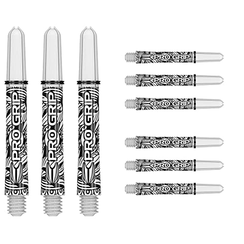 Target Darts 3 x Ink Design Weiß Zwischenzeitlich Weiß Pro Grip Dartschäfte -9 Insgesamt von Target Darts