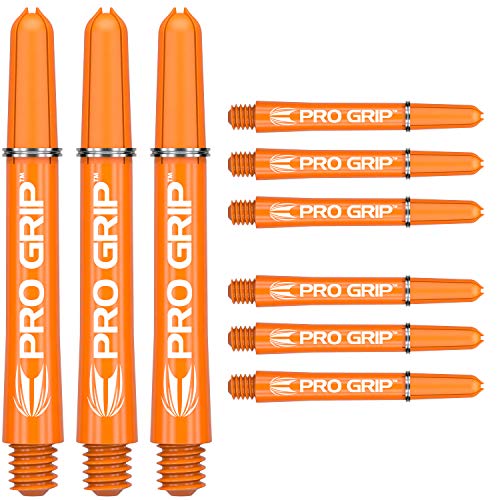 Target Darts 3 x Sätze of Orange Pro Grip Dartschäfte Zwischenzeitlich - 9 Dartschäfte Insgesamt von Target Darts