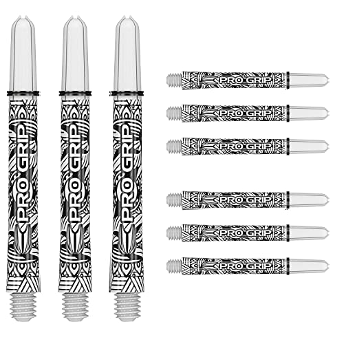 Target Darts 3 x Ink Design Weiß Mittel Weiß Pro Grip Dartschäfte -9 Insgesamt von Target Darts