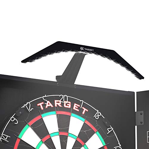 Target Darts Arc Dartboard Cabinet Lighting System | Einfach einzurichtende helle LED-Dartscheibe Passt sicher über alle Dartscheiben-Schränke | Professionelles Dart-Zubehör von Target Darts