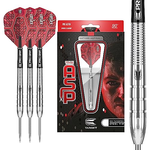 Target Nathan Aspinall Gen 1 - 90% Tungsten 2019 Steeltip Darts, 3 Stück, 22g von Target Darts