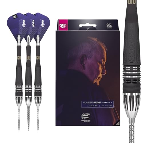 Target Darts Phil Taylor Power 9-Five Gen 10 26G 95% Wolfram Swiss Point Stahlspitze Dart Satz von Target Darts