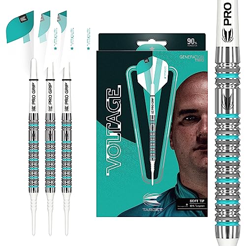 Target Darts Rob Cross 2 Gen 90% Wolfram Softdarts-Set - 19gr Dartpfeile von Target Darts