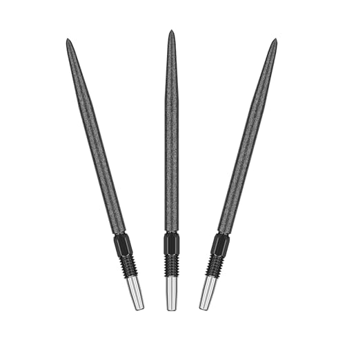 Target Darts Swiss Point SLK Luke Littler Dartspitzen (3er Pack Spitzen) 35MM - Schwarz| Raue strukturierte Dartspitzen, Ersatz Steeldarts-Spitzen, Professionelles Dart Zubehör von Target Darts