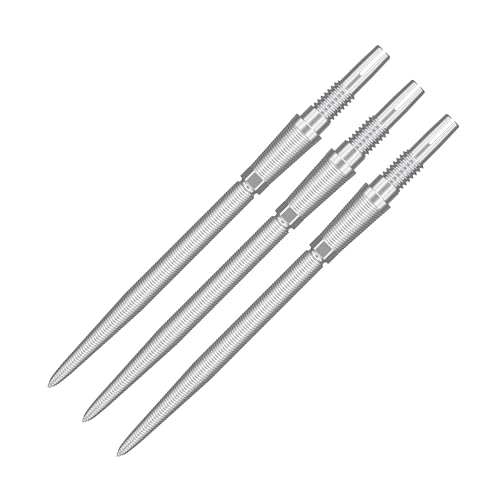 Target Darts Swiss Point Storm Nano Dart Points (3 Pack Set of Tips) 35mm Silber SP - Change Dart Point, Professionelles Dartzubehör von Target Darts