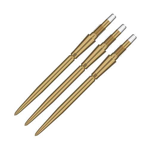 Target Darts Swiss Point Storm Gold 30mm Darts Points von Target Darts