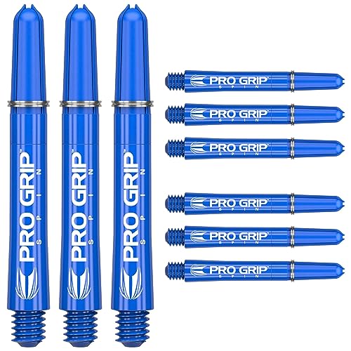 Target - Pro Grip Spin 3er Set - Shaft Blue Intermediate = 41mm von Target Darts