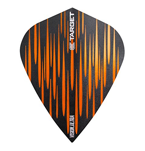 Target Vision Ultra Spectrum Dart Flights, 100 Micron Orange 1 Set von Target Darts